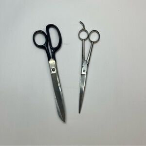 vintage scissors black handle 14 4 and boker crafts collectibles